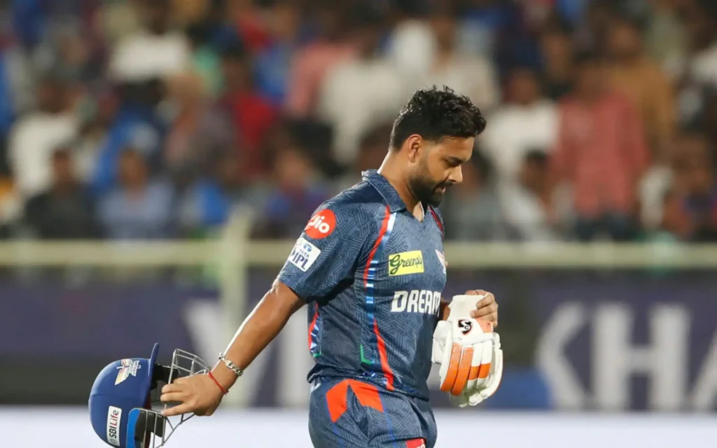 Rishabh Pant Slams LSG